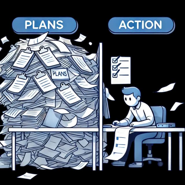 My plans are a waste of time. And probably yours, too.